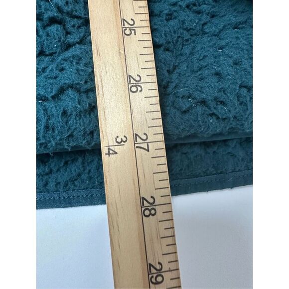 TIME AND TRU WOMEN'S GREEN  1/2 ZIP-UP FELTED FLEECE JACKET SIZE 2X Pockets - Picture 7 of 9